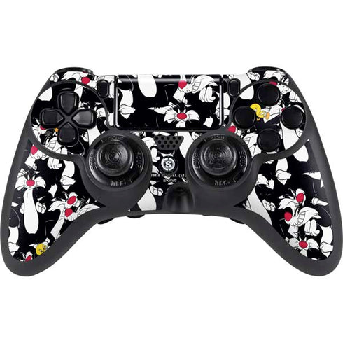 Looney Tunes Sylvester and Tweety Super Sized PlayStation PS4 Skins