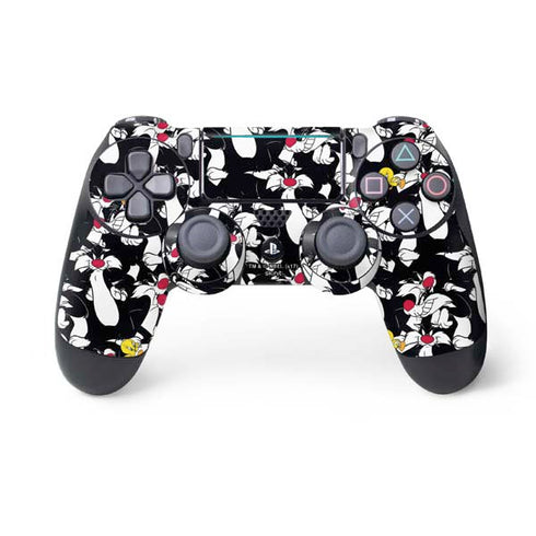 Looney Tunes Sylvester and Tweety Super Sized PS4 Pro/Slim Controller Skin