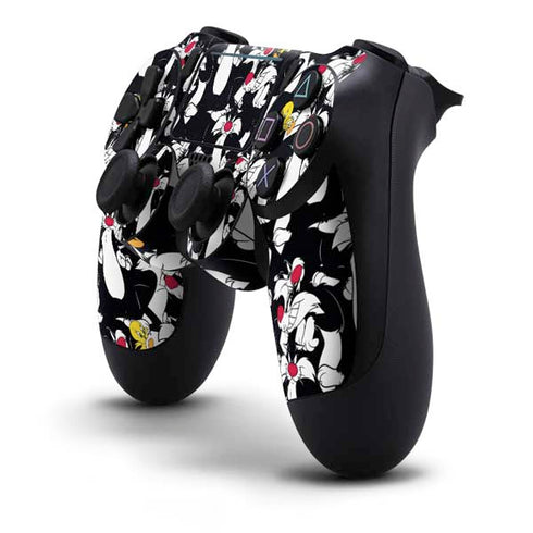 Looney Tunes Sylvester and Tweety Super Sized PS4 Pro/Slim Controller Skin