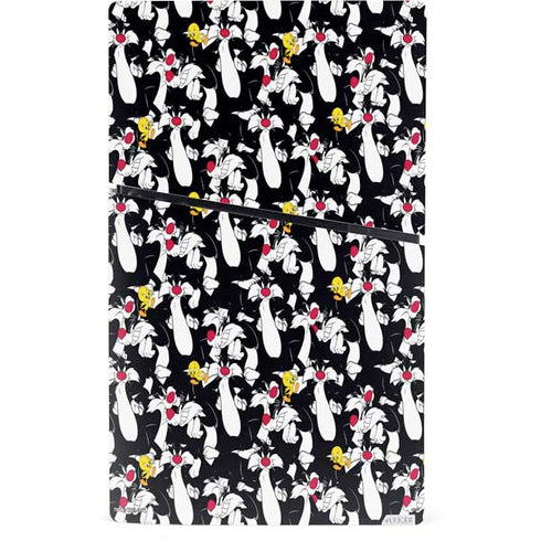 Looney Tunes Sylvester and Tweety Super Sized PS5 Slim Digital Edition Console Skin