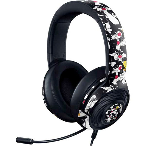 Looney Tunes Sylvester and Tweety Super Sized Razer Kraken X Skin