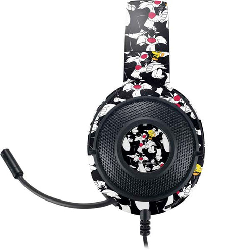 Looney Tunes Sylvester and Tweety Super Sized Razer Kraken X Skin