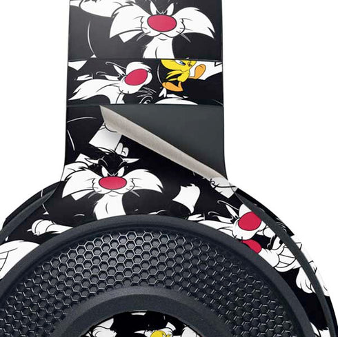 Looney Tunes Sylvester and Tweety Super Sized Razer Kraken X Skin