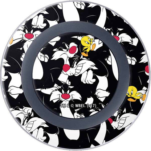 Looney Tunes Sylvester and Tweety Super Sized Wireless Charger Skin