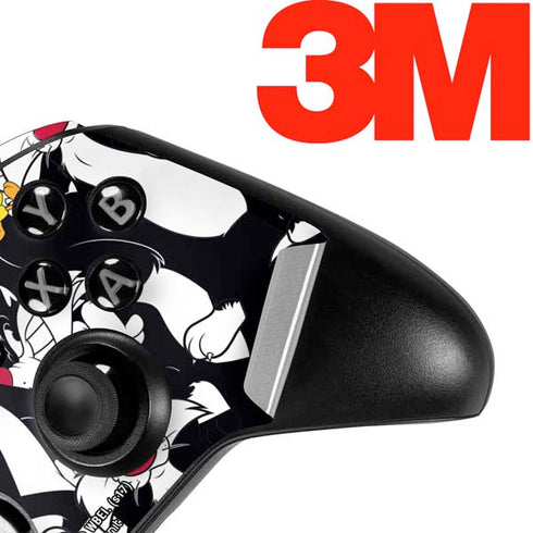 Looney Tunes Sylvester and Tweety Super Sized Xbox One Elite Controller Skin