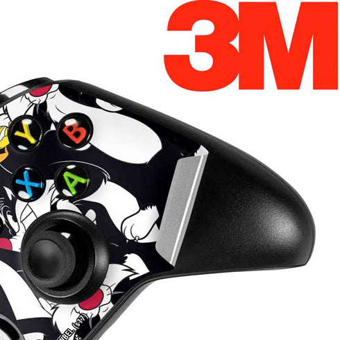 Looney Tunes Sylvester and Tweety Super Sized Xbox One X Controller Skin