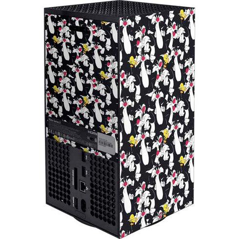 Looney Tunes Sylvester and Tweety Super Sized XBox Series X Digital Edition Bundle Skin