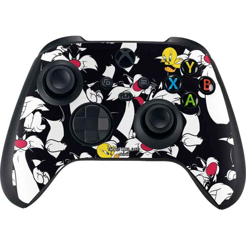 Looney Tunes Sylvester and Tweety Super Sized XBox Series X Digital Edition Bundle Skin