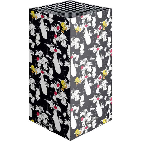 Looney Tunes Sylvester and Tweety Super Sized Xbox Series X Skins