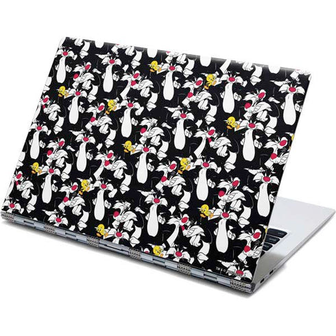 Looney Tunes Sylvester and Tweety Super Sized Yoga 910 2-in-1 14in Touch-Screen Skin