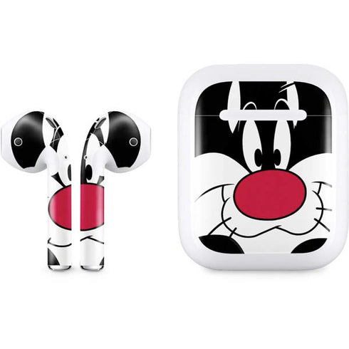 Looney Tunes Sylvester Apple AirPods Skin