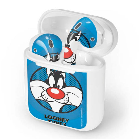 Looney Tunes Sylvester Full Apple AirPods Skin