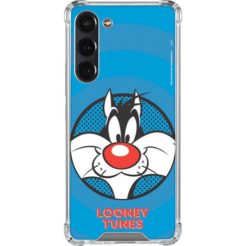 Looney Tunes Sylvester Full Galaxy S24 FE Clear Case