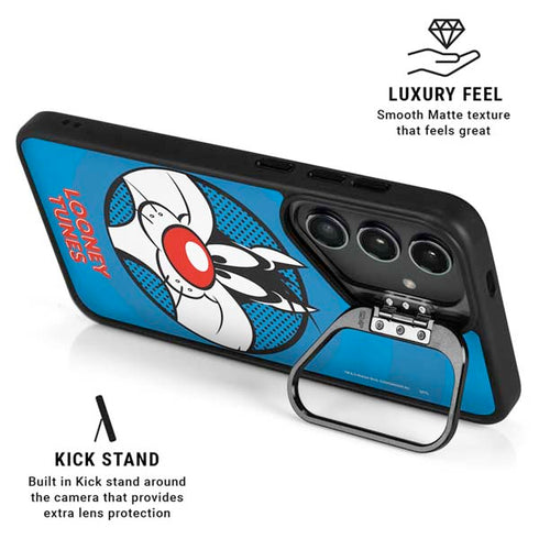 Looney Tunes Sylvester Full Galaxy S24 Kickstand Case