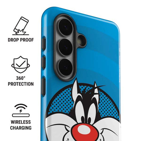 Looney Tunes Sylvester Full Galaxy S26 Plus Impact Case