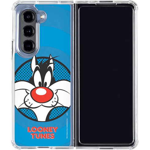 Looney Tunes Sylvester Full Galaxy Z Fold5 5G Clear Case
