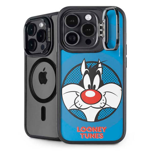 Looney Tunes Sylvester Full iPhone 15 Pro Max Kickstand Case