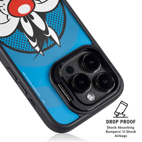 Looney Tunes Sylvester Full iPhone 15 Pro Max Kickstand Case