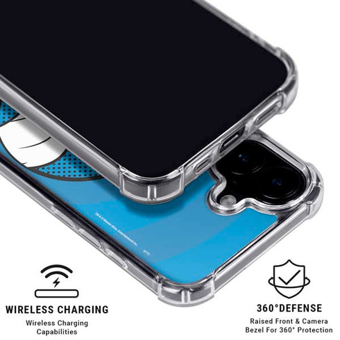 Looney Tunes Sylvester Full iPhone 16 Clear Case
