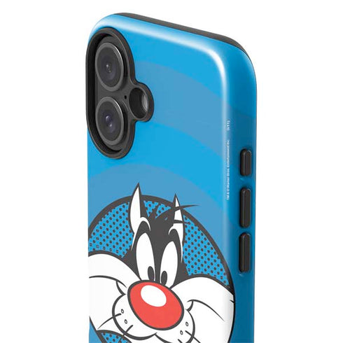 Looney Tunes Sylvester Full iPhone 16 Plus Impact Case