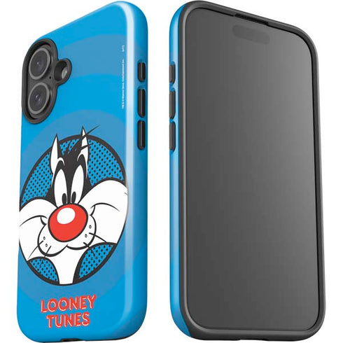 Looney Tunes Sylvester Full iPhone 16 Plus Impact Case