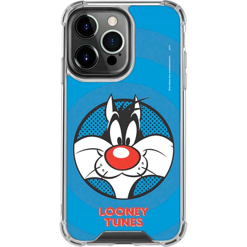 Looney Tunes Sylvester Full iPhone 16 Pro Max Clear Case