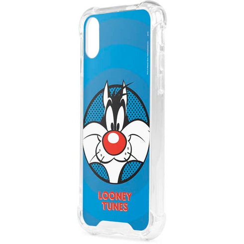 Looney Tunes Sylvester Full iPhone XS Clear Case