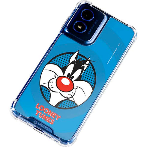 Looney Tunes Sylvester Full Moto G 5G (2024) Clear Case