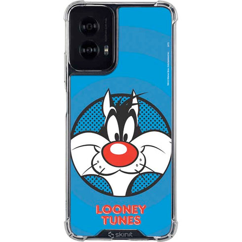 Looney Tunes Sylvester Full Moto G Power 5G (2024) Clear Case