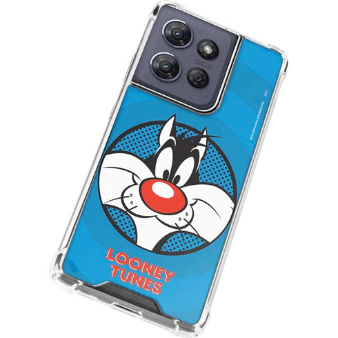 Looney Tunes Sylvester Full Moto G Power 5G (2025) Clear Case