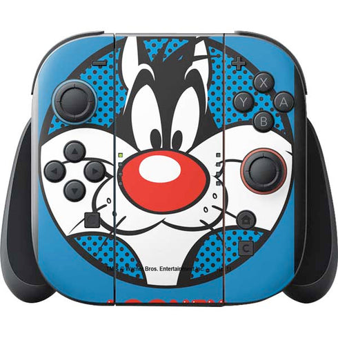 Looney Tunes Sylvester Full Nintendo Switch 2 (2025) with Joy-Con Skin
