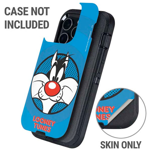 Looney Tunes Sylvester Full Otterbox Defender iPhone Skin