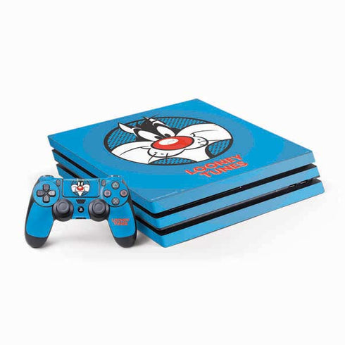 Looney Tunes Sylvester Full PS4 Pro Bundle Skin
