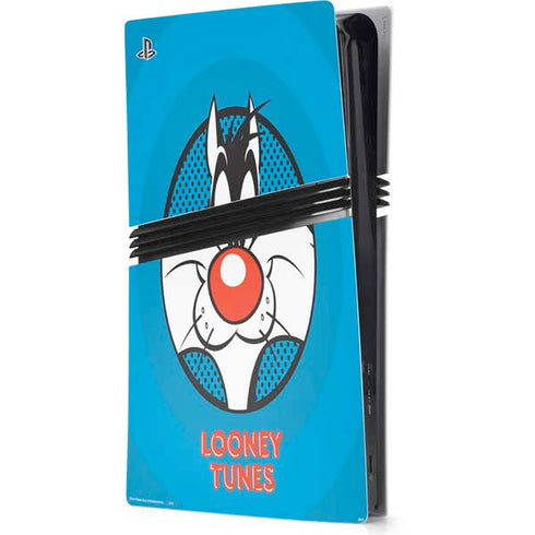 Looney Tunes Sylvester Full PS5 Pro Console Skin