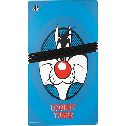 Looney Tunes Sylvester Full PS5 Pro Console Skin