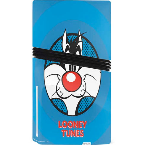 Looney Tunes Sylvester Full PS5 Pro Disk Console Skin