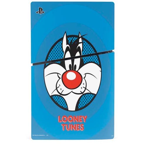 Looney Tunes Sylvester Full PS5 Slim Digital Edition Console Skin