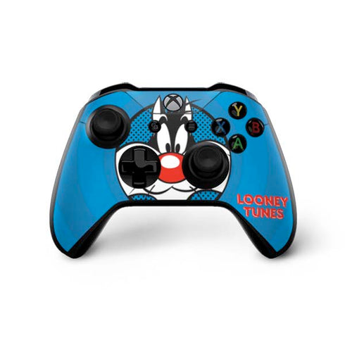 Looney Tunes Sylvester Full Xbox One X Controller Skin