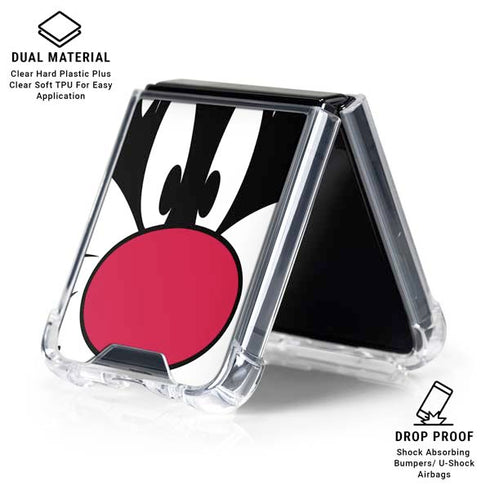 Looney Tunes Sylvester Galaxy Z Flip6 Clear Case
