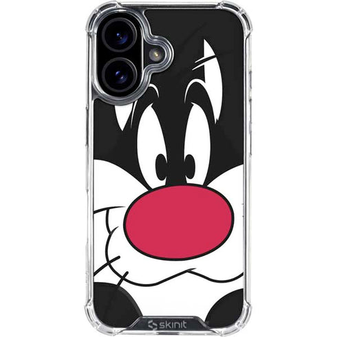Looney Tunes Sylvester iPhone 16 Clear Case