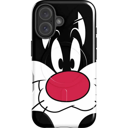 Looney Tunes Sylvester iPhone 16 Magsafe Impact Case