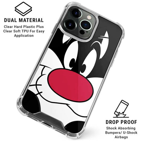 Looney Tunes Sylvester iPhone 16 Pro Max Clear Case