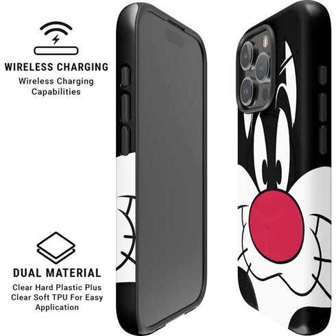 Looney Tunes Sylvester iPhone 16 Pro Max Magsafe Impact Case