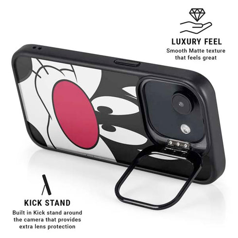Looney Tunes Sylvester iPhone 16e Kickstand Case