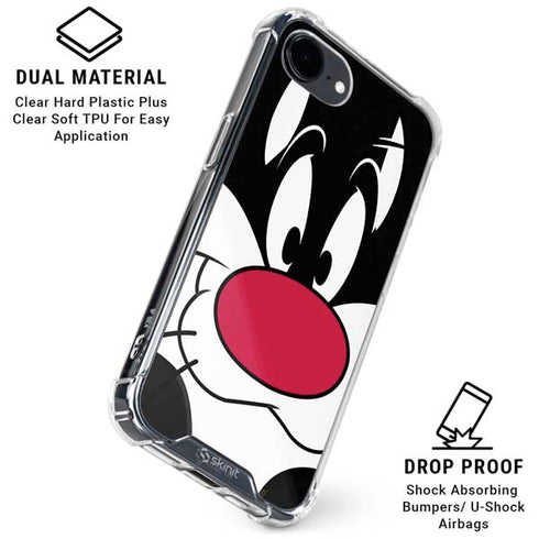 Looney Tunes Sylvester iPhone 16e Clear Case