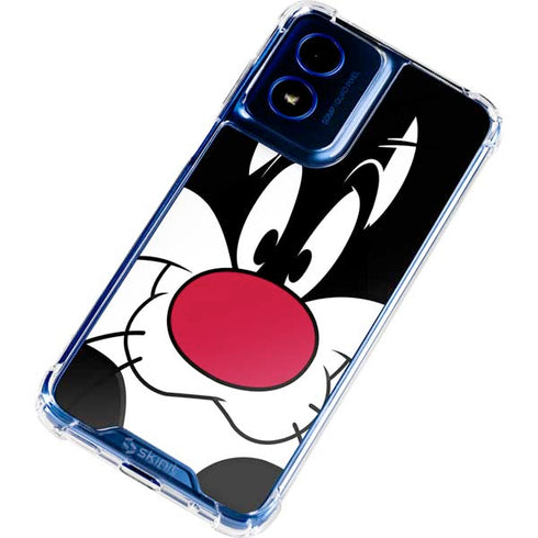 Looney Tunes Sylvester Moto G 5G (2024) Clear Case