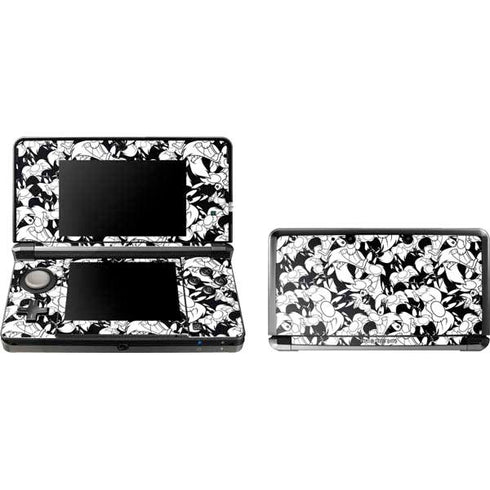 Looney Tunes Sylvester Super Sized Pattern Nintendo Skins
