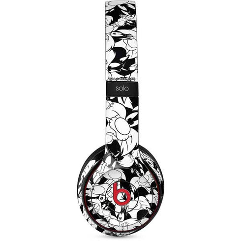 Looney Tunes Sylvester Super Sized Pattern Beats Solo 2 Wireless Skin