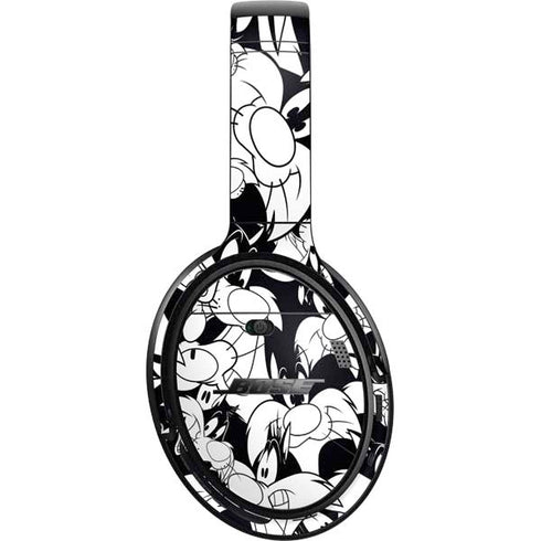 Looney Tunes Sylvester Super Sized Pattern Bose QuietComfort 35 II Headphones Skin