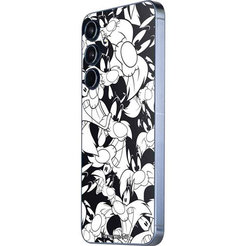 Looney Tunes Sylvester Super Sized Pattern Galaxy A35 5G Skin